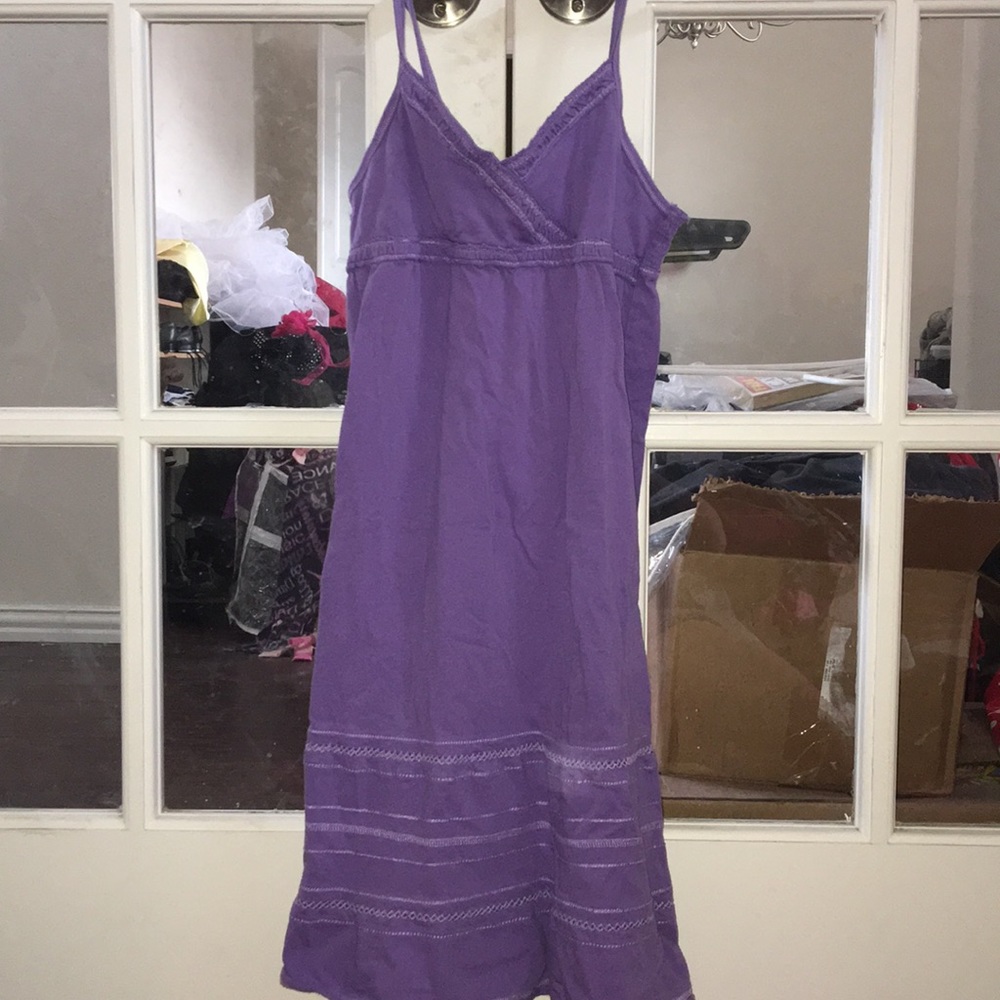 Purple Tank Dress